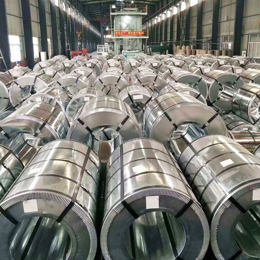 Hot dip galvanizing coil